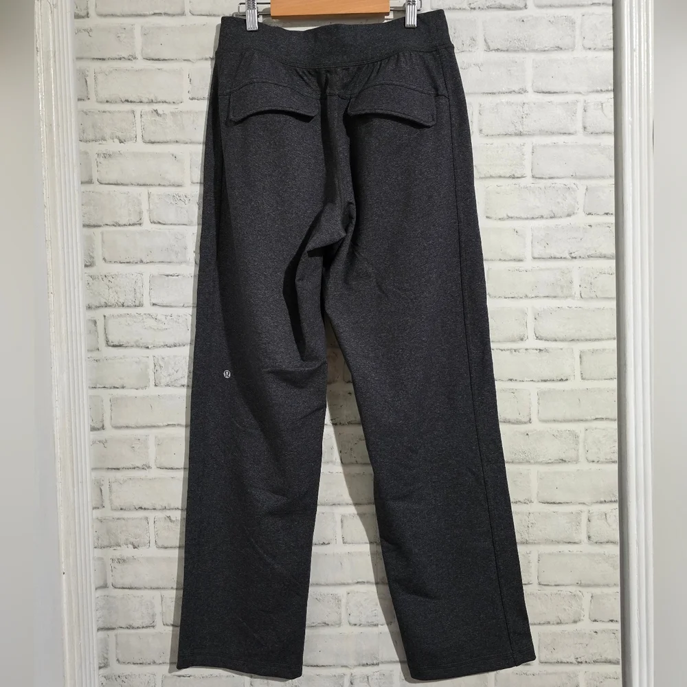 Lululemon Pull On Straight Pant Grey Heather size‎ S
